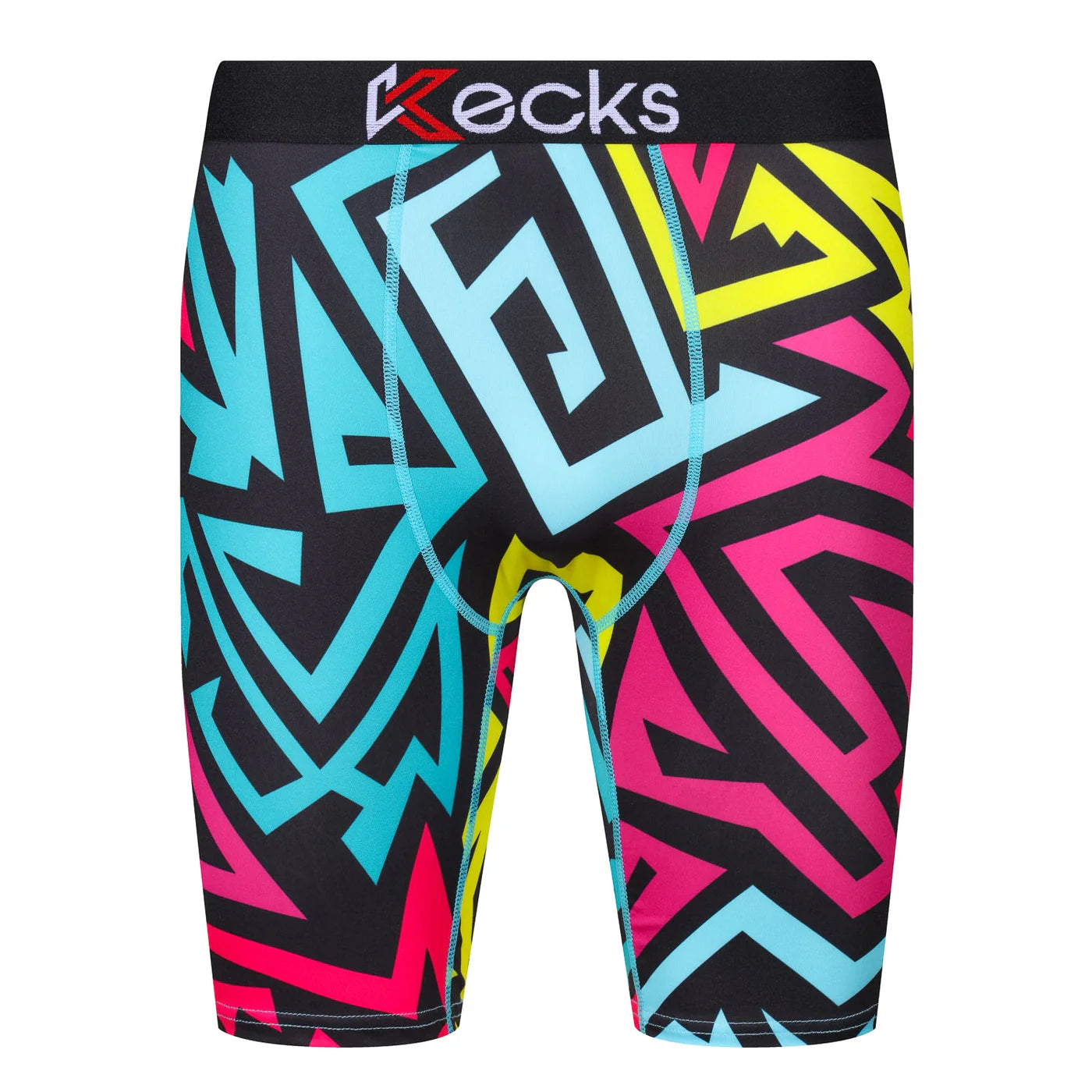 Kids Jagged Maze Boxer Shorts