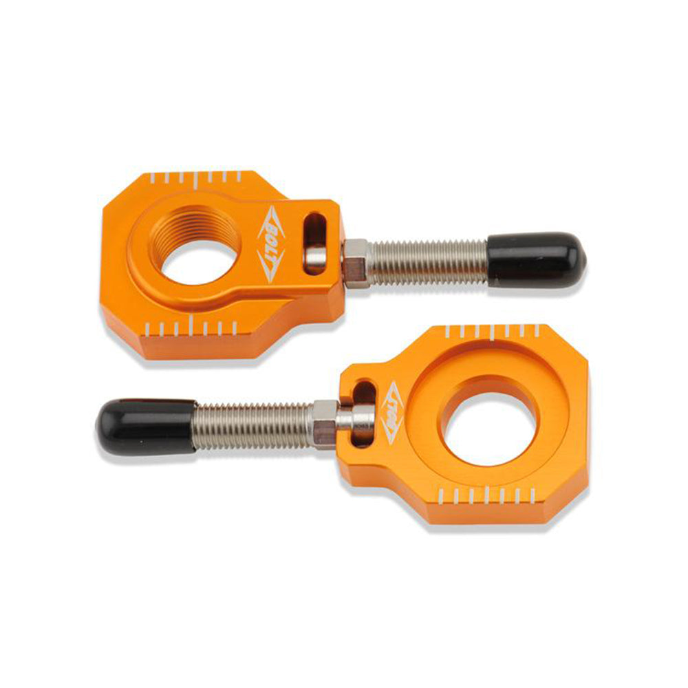 BOLT CHAIN ADJUSTER BLOCKS KTM/HUSKY SX/SX-F 13-22,   TC/FC125-450 16-22 OR