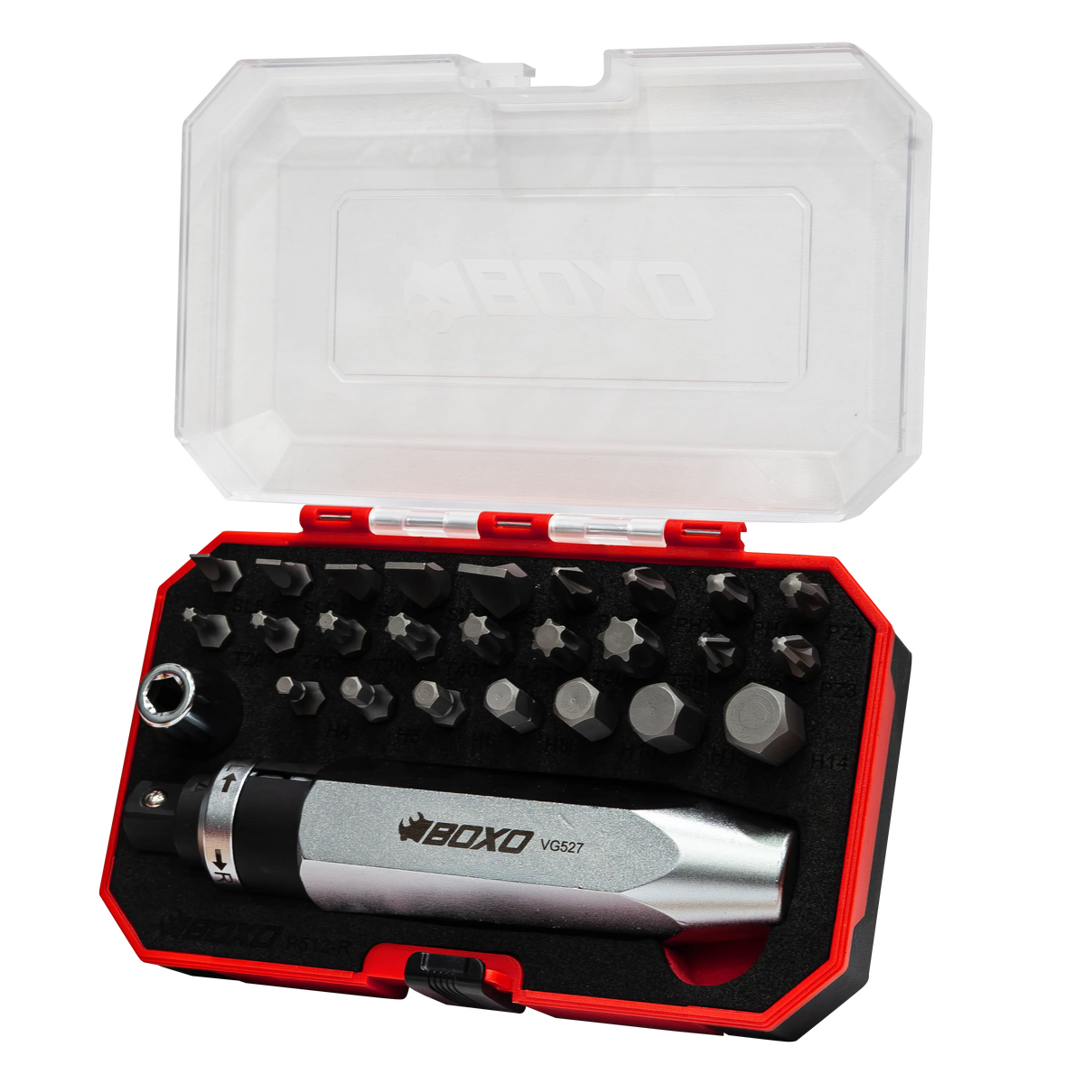 BOXO 27 Pc 1/2" Impact Driver & Bit Set