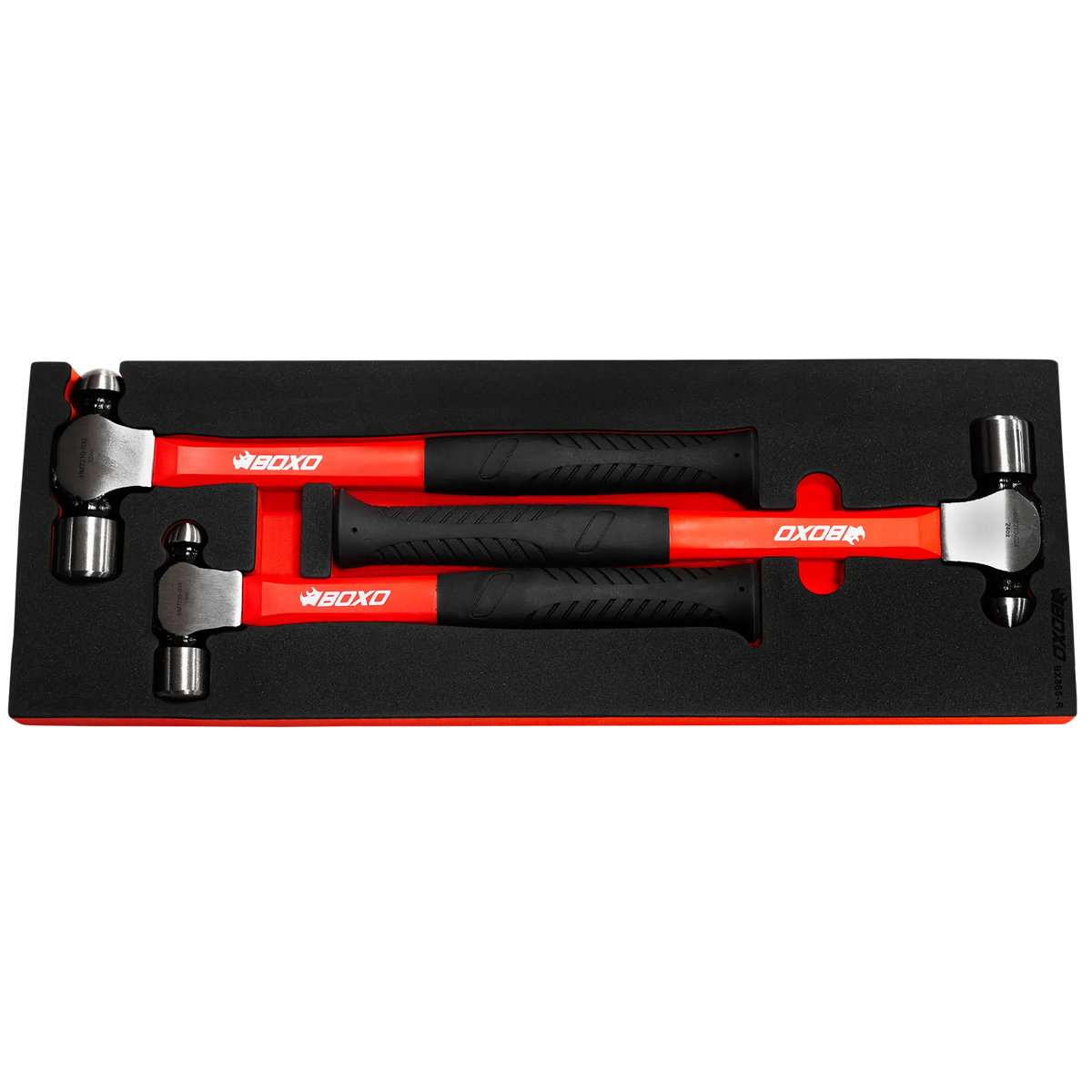 BOXO 3Pc Ball Pein Hammer Set
