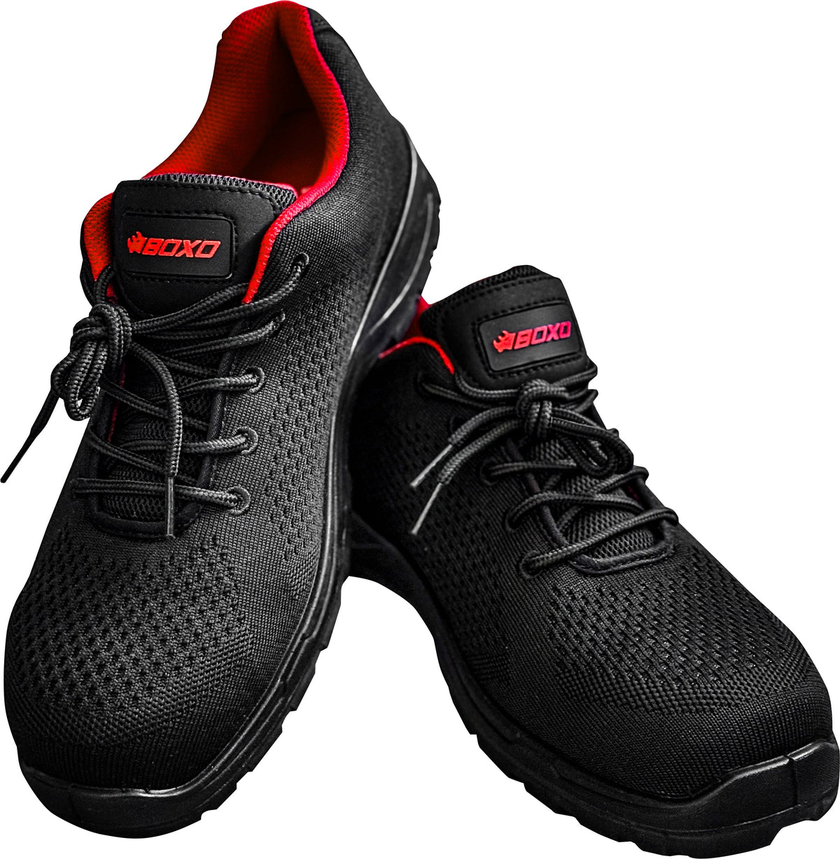 BOXO WorkWear Black Trainers - Various Sizes Available