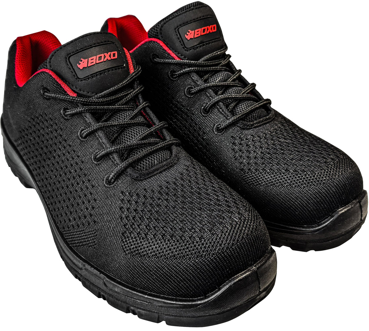 BOXO WorkWear Black Trainers - Various Sizes Available