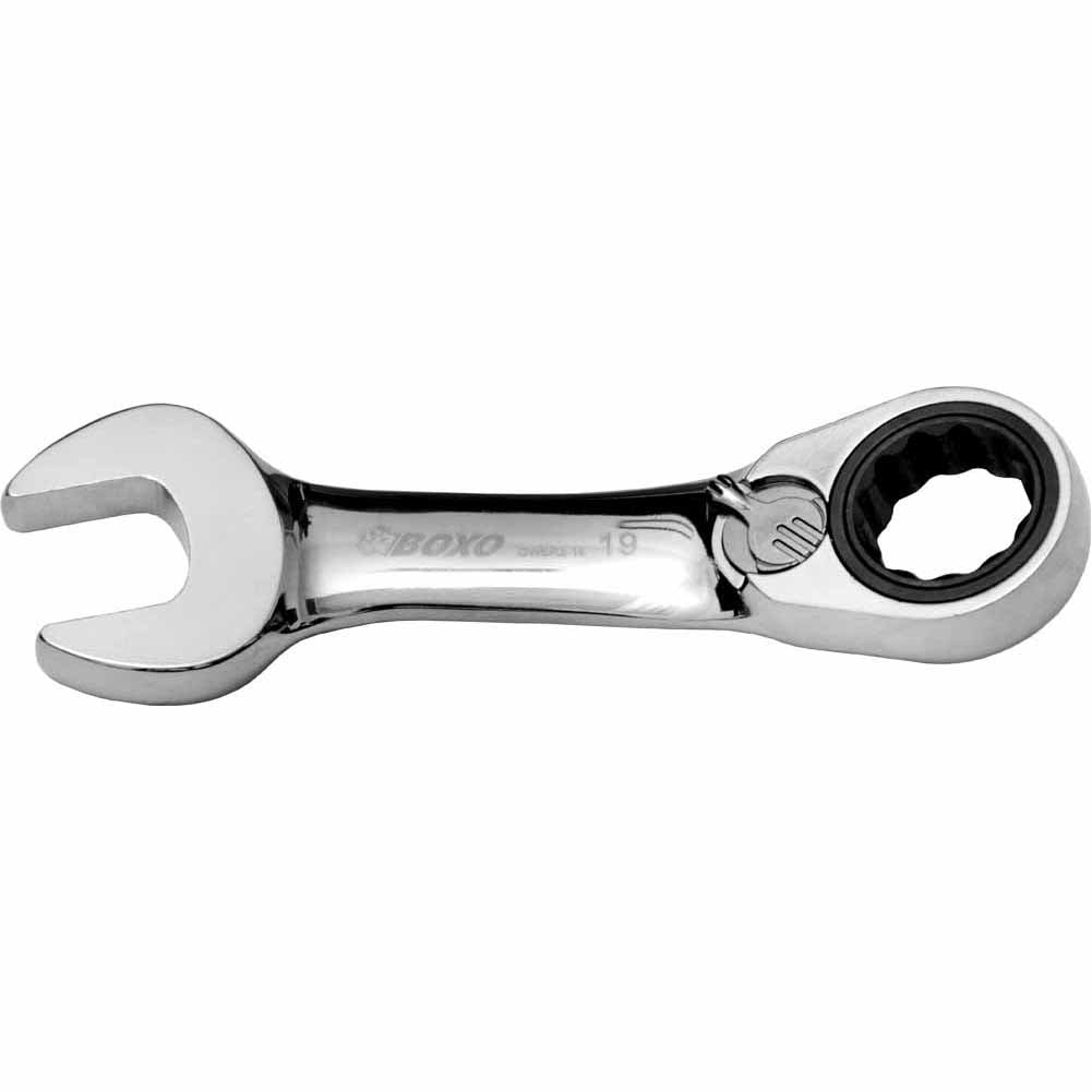 BOXO 10Pc Stubby Reversible Wrench Set (10mm to 19mm)