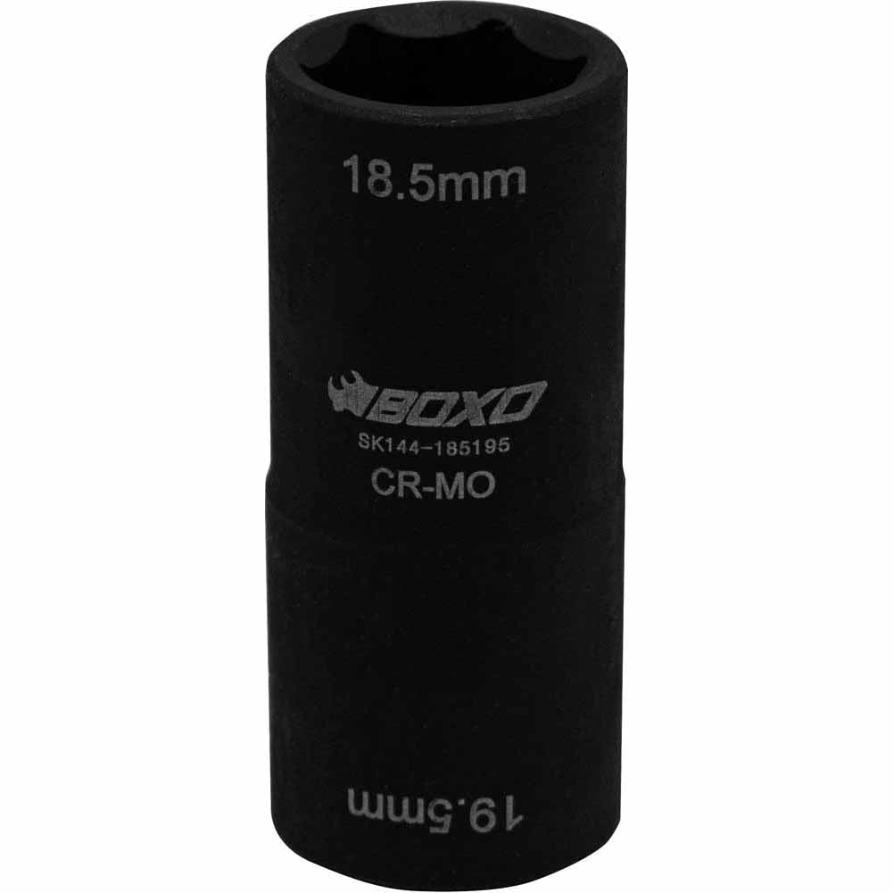 BOXO 5Pc 1/2" 6Pt Oversized Flip Impact Socket Set