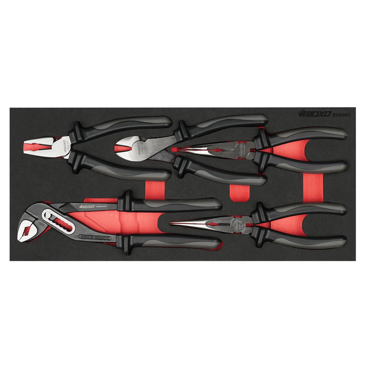 BOXO 5Pc Pliers Set