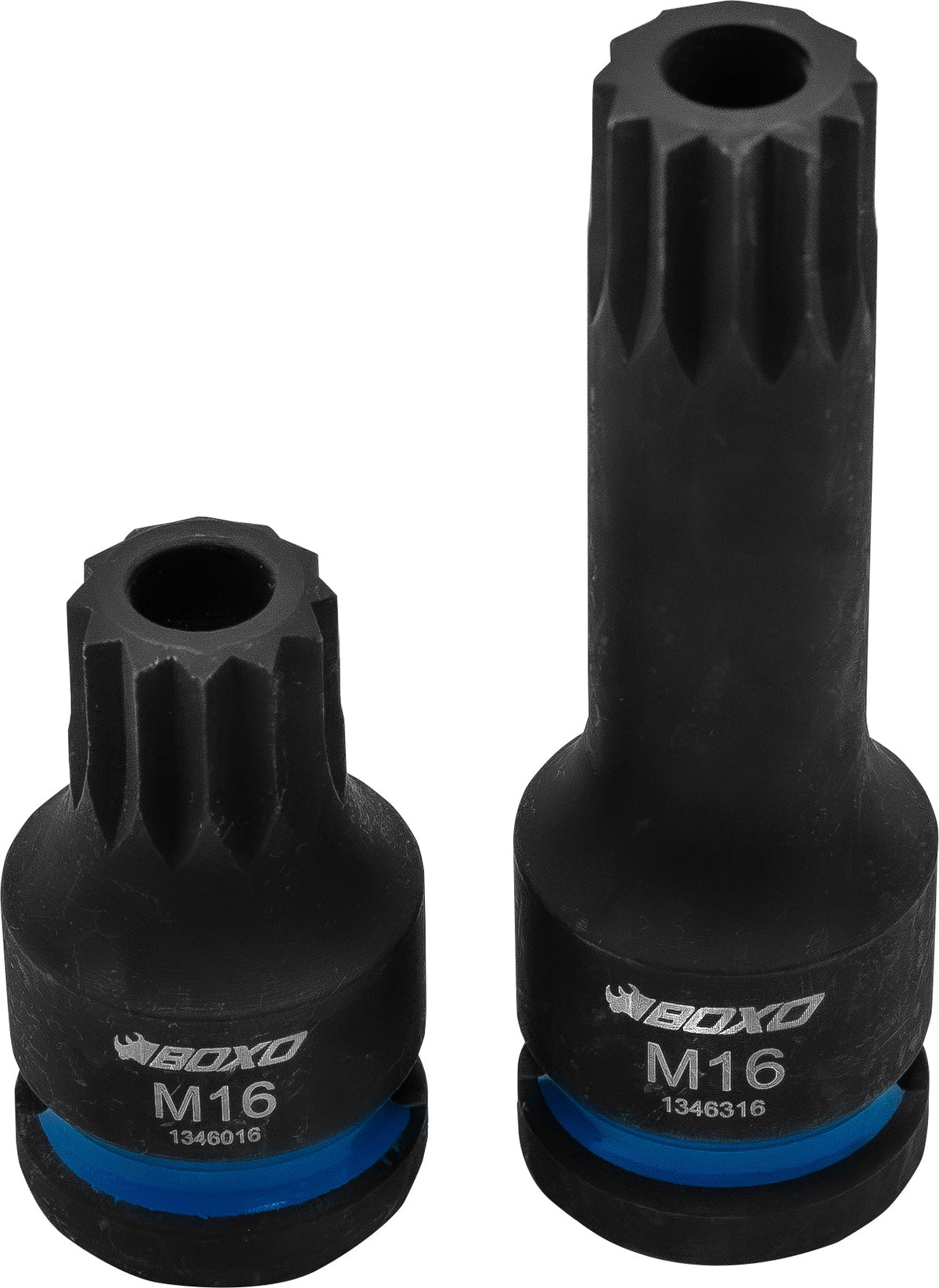 BOXO 8Pc 1/2" Impact Tamper Proof Spline Bit Socket Set