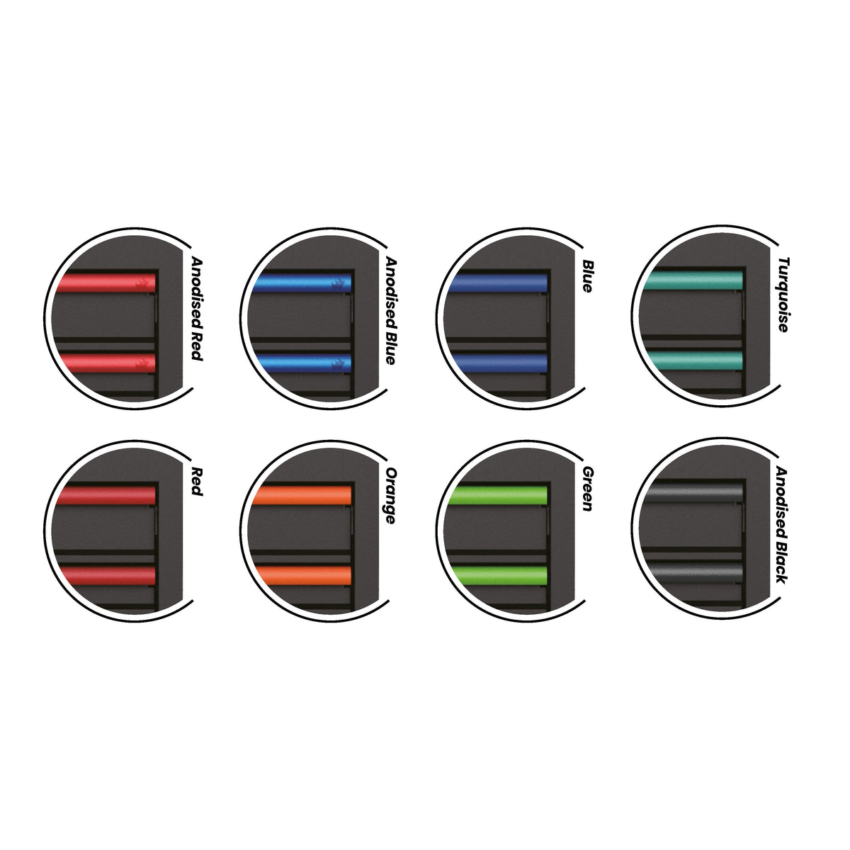 BOXO PRO 3 Drawer Trim Pack for KIT-MOD19D - Colour Variations Available