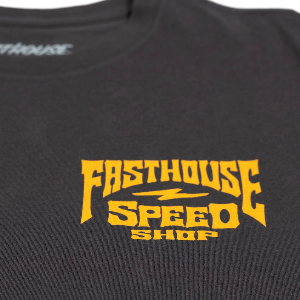 Record SS Tee - Graphite Black