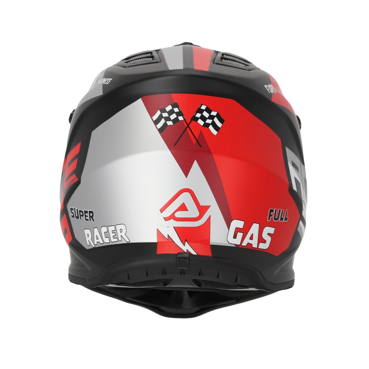 ACERBIS Kids Profile Junior Helmet - Black/Red