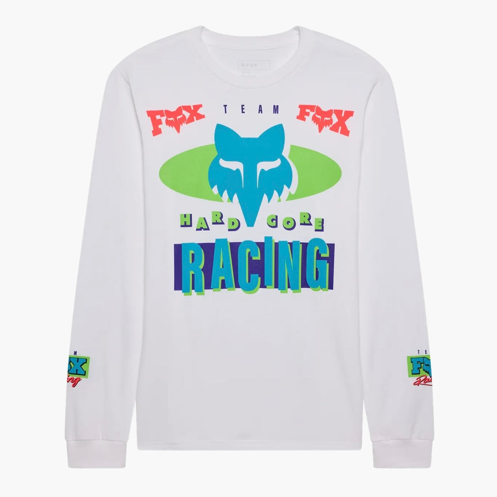 HARDCORE 195 ORIGINAL LS TEE - WHT