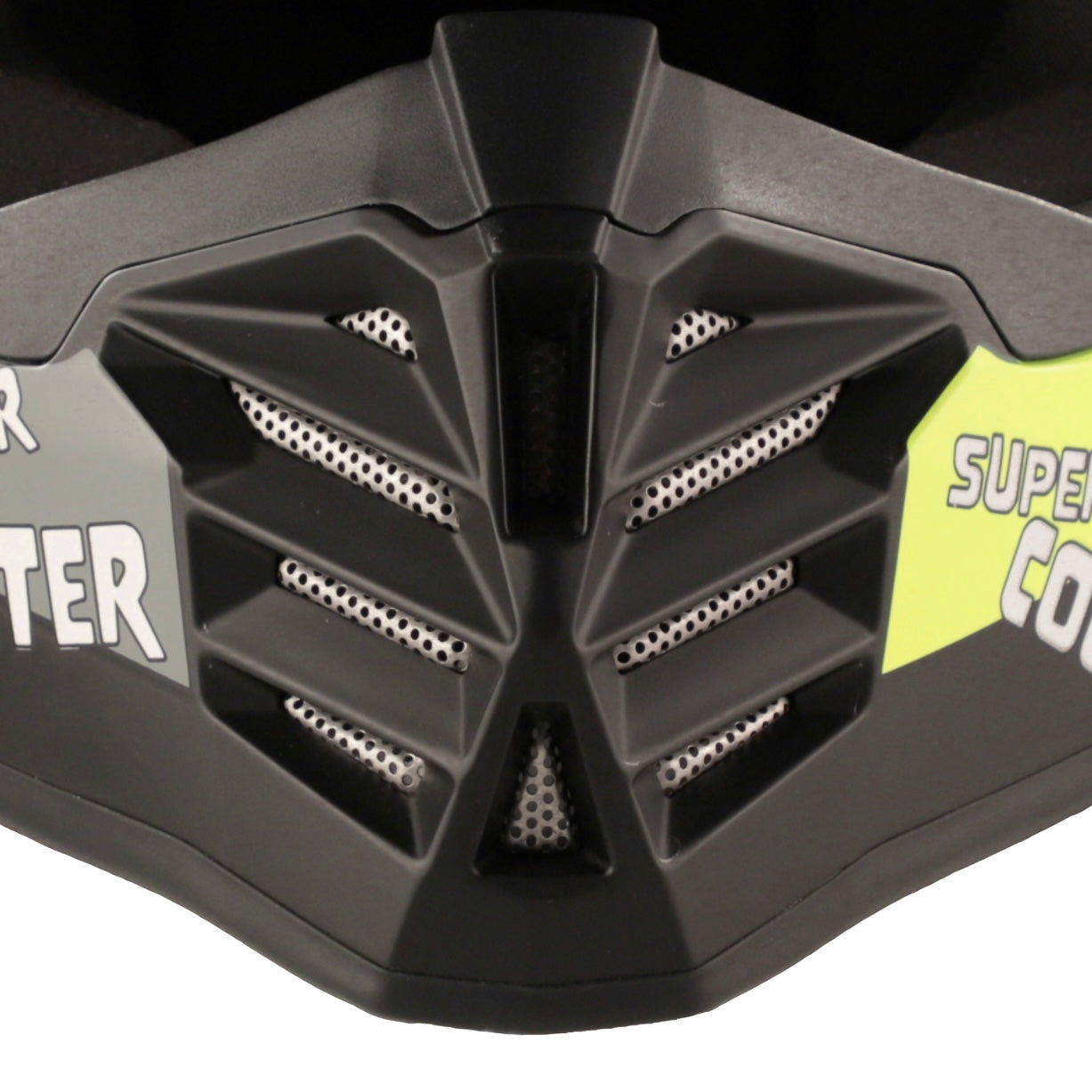 ACERBIS Kids Profile Junior Helmet - Black/Fluo Yellow