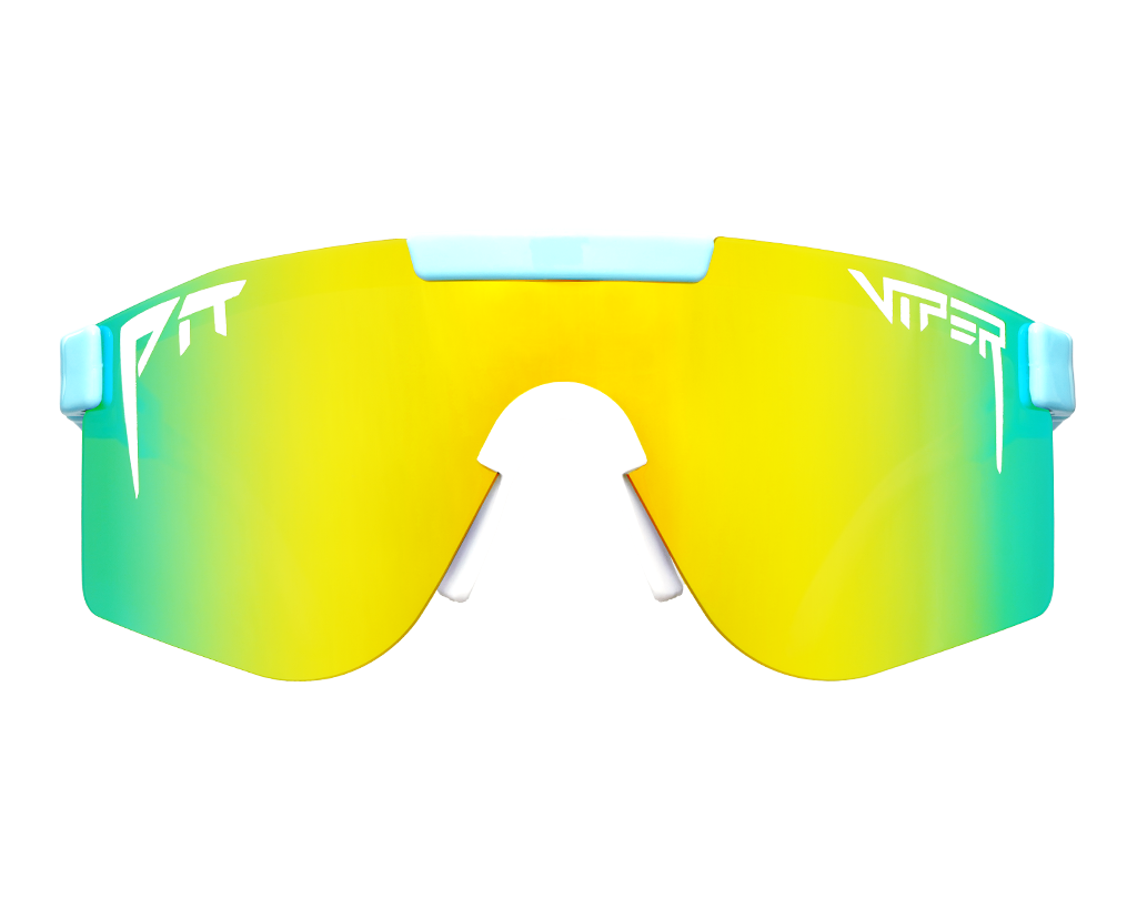 Cannonball Polarized Double Wide sunglasses on white background