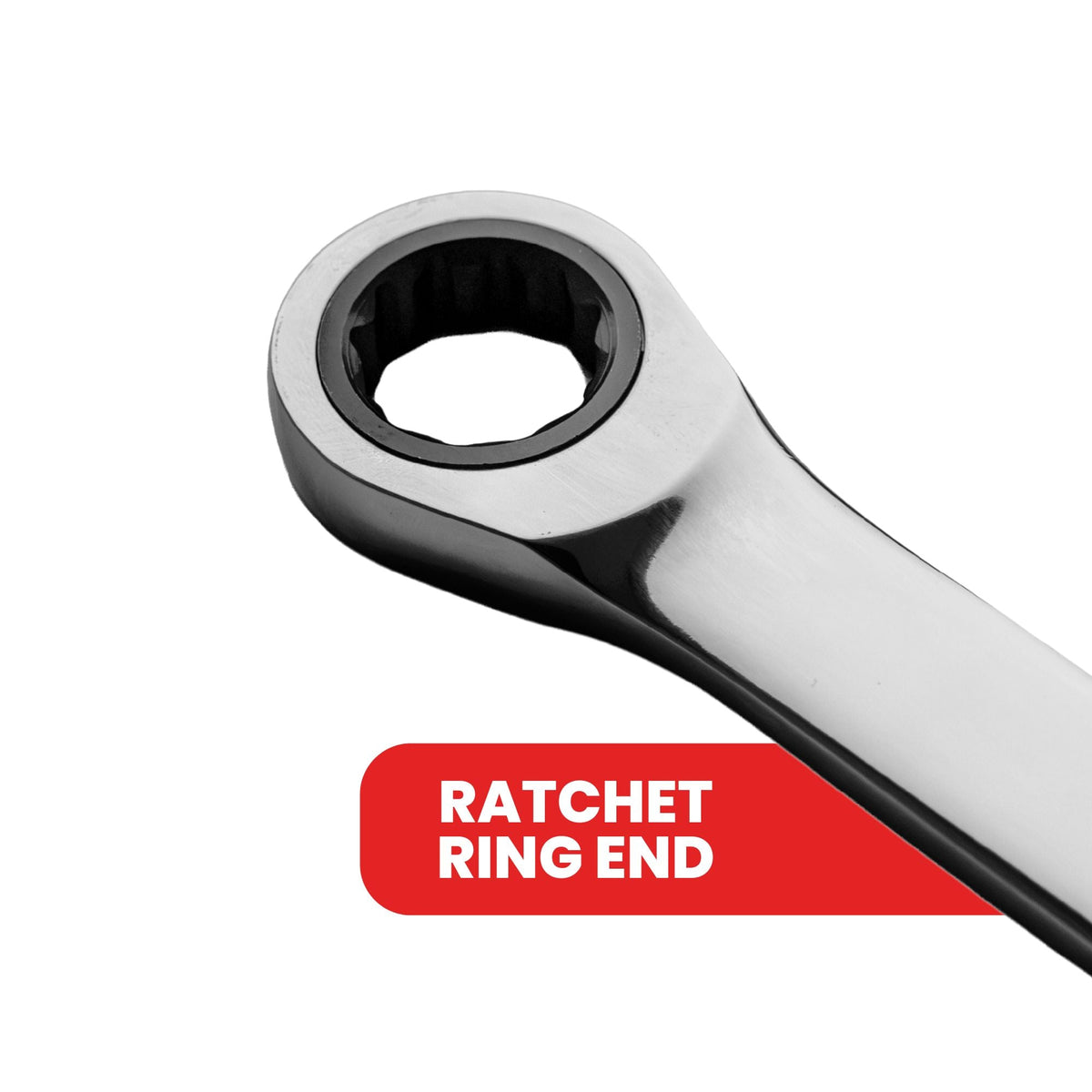 BOXO 10Pc XL 90T Double Ring Ratchet/Fixed Spanner Set