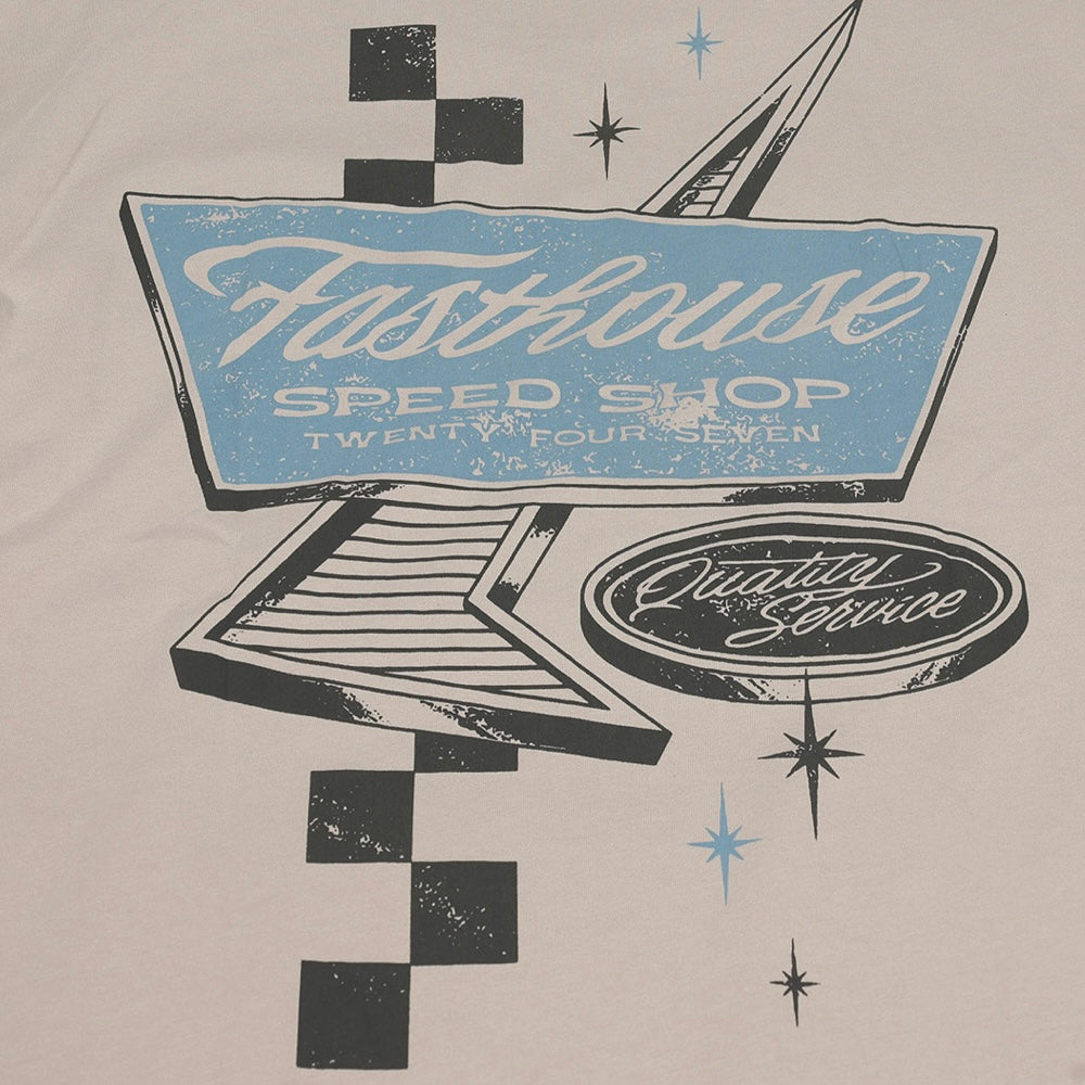 Drive-in SS Tee - Light Gray