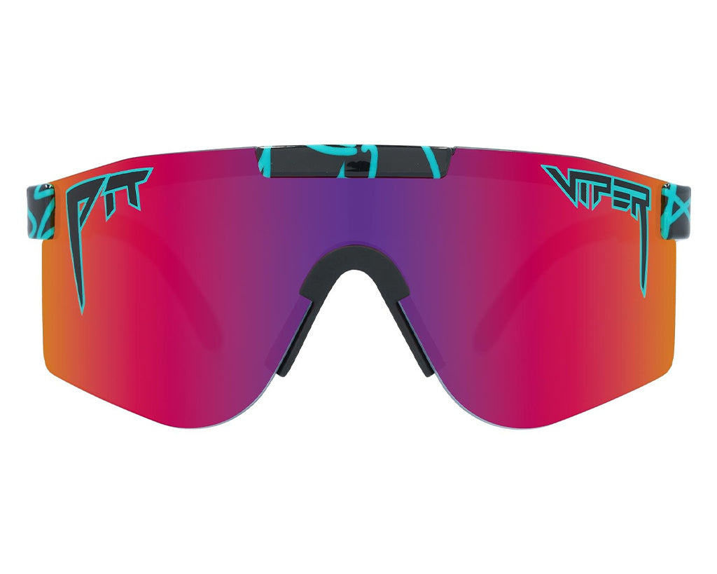 Wide / Polarized Pink-Purple | The Voltage Original from Pit Viper Sunglasses