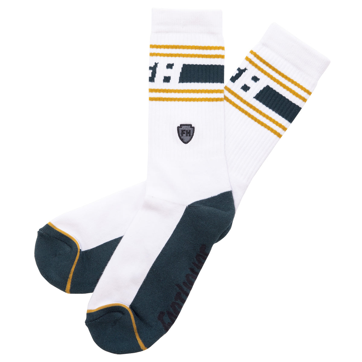 Dozer Crew Sock - White