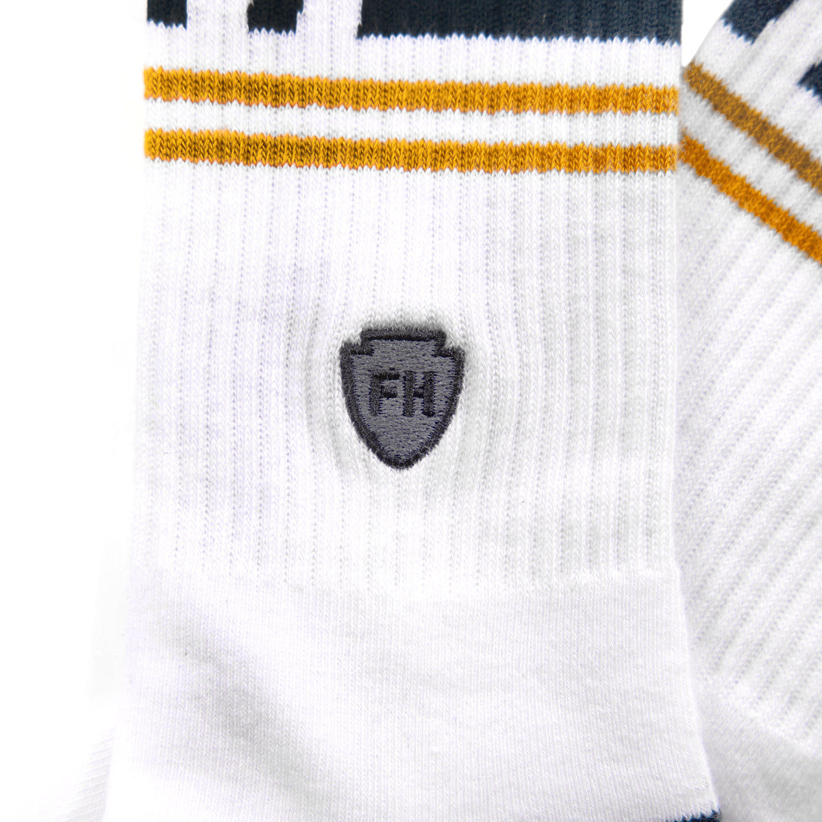 Dozer Crew Sock - White