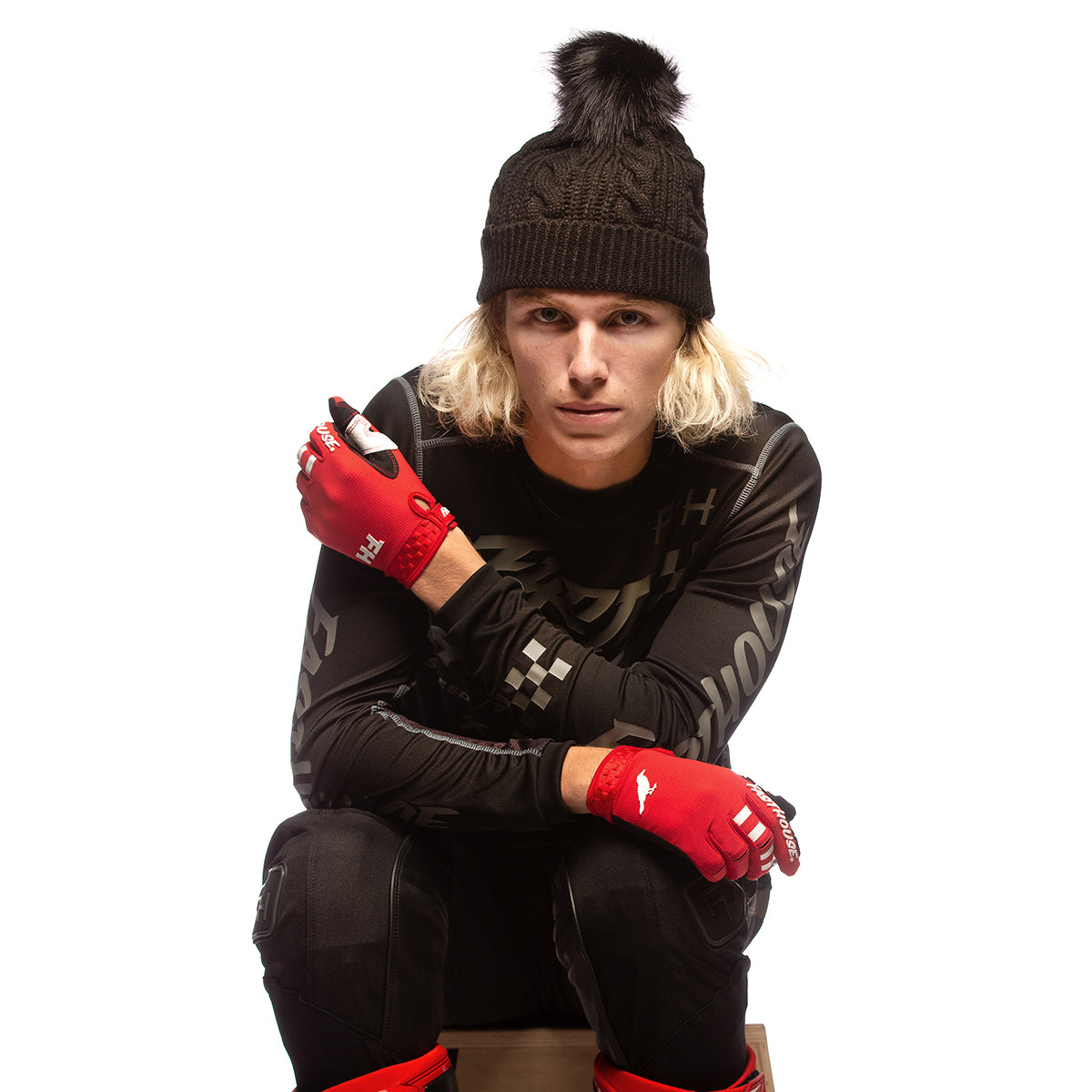 Elrod Air Glove - Red