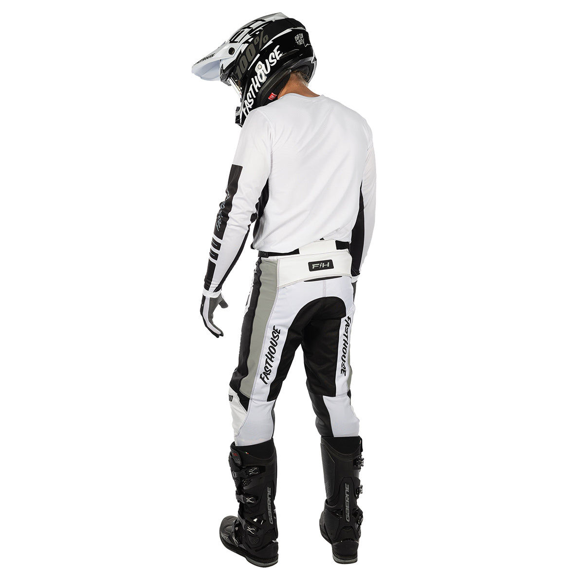 Elrod React Pant - White/Black