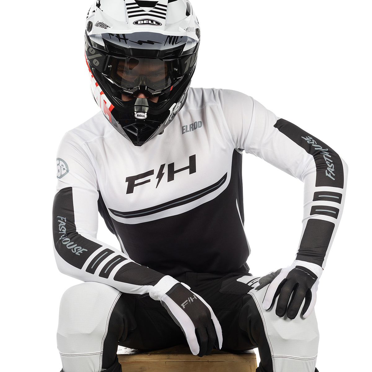 Elrod React Jersey -  White/Black