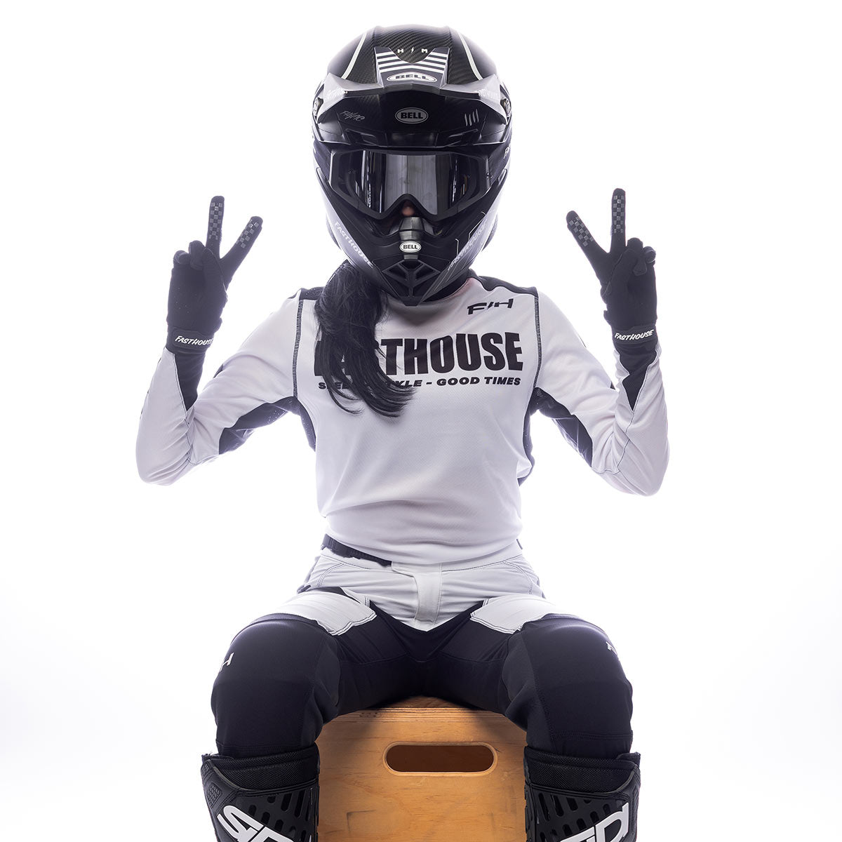 lrod Storm Womens Jersey - White/Black