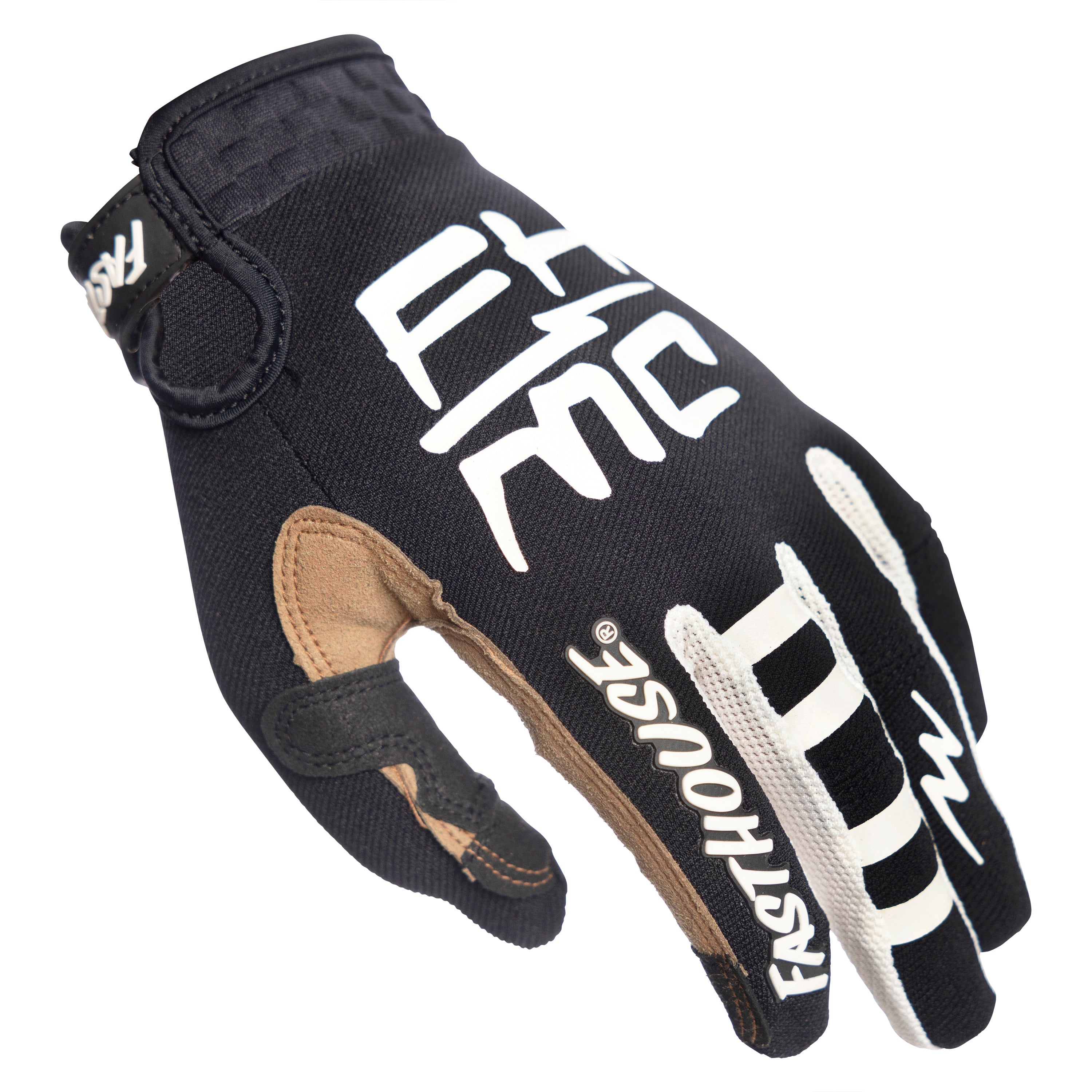 Speed Style Hot Wheels Glove White/ Black