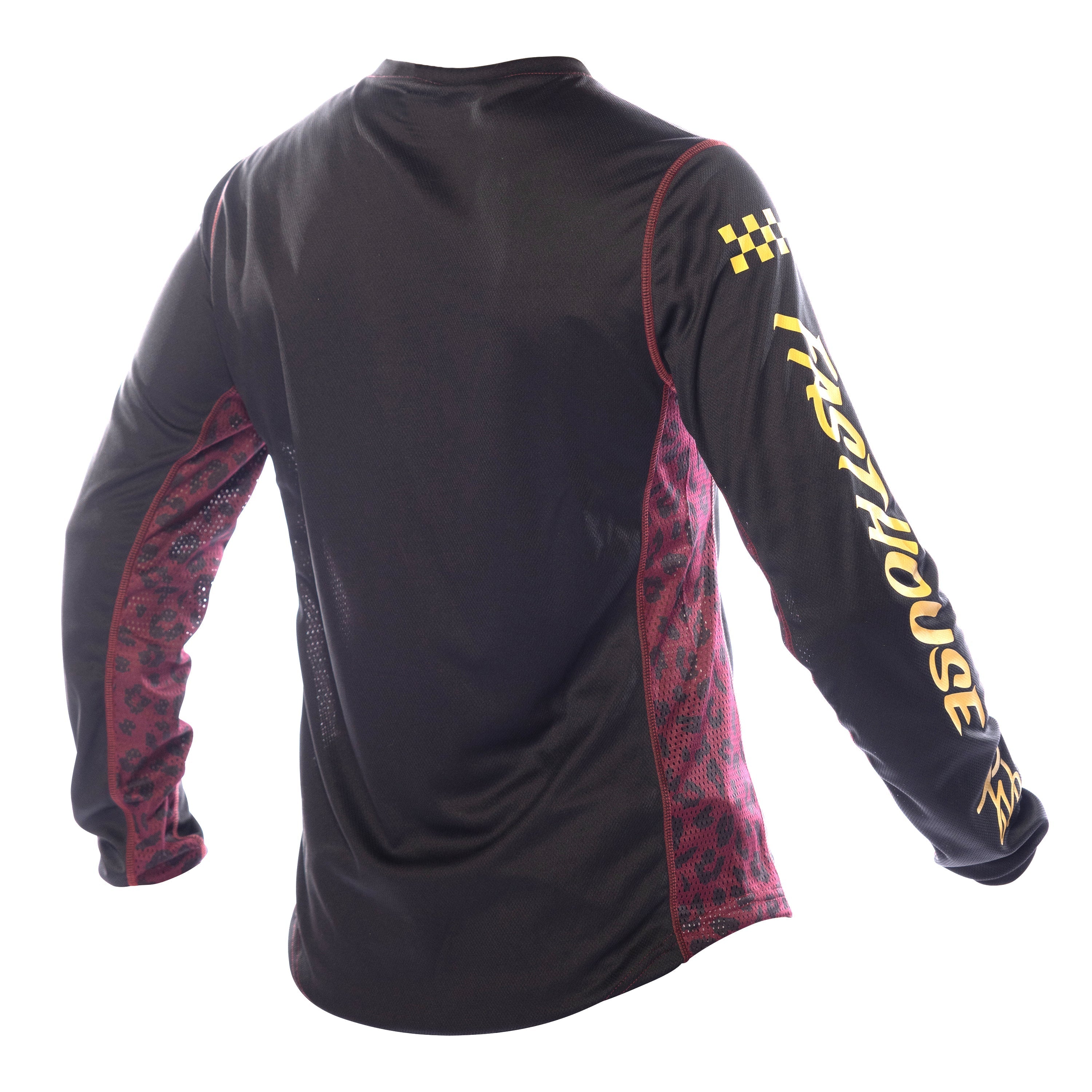 Grindhouse Golden Script Women's Jersey - Black