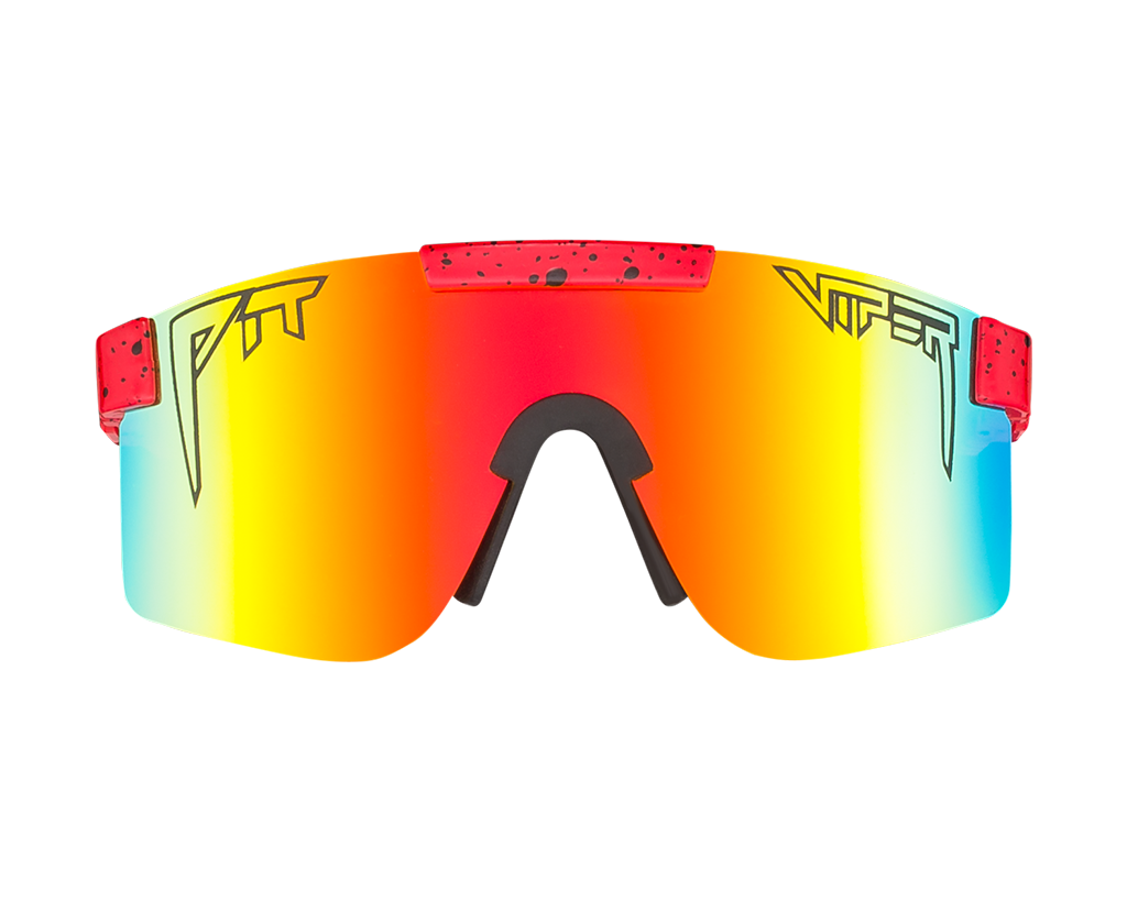 The Hotshot Polarized sunglasses with UV protection on a white background