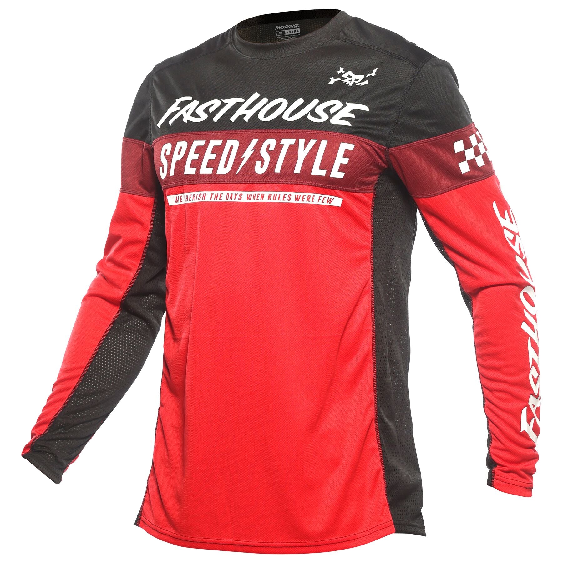Grindhouse Akin Youth Jersey - Black/Red