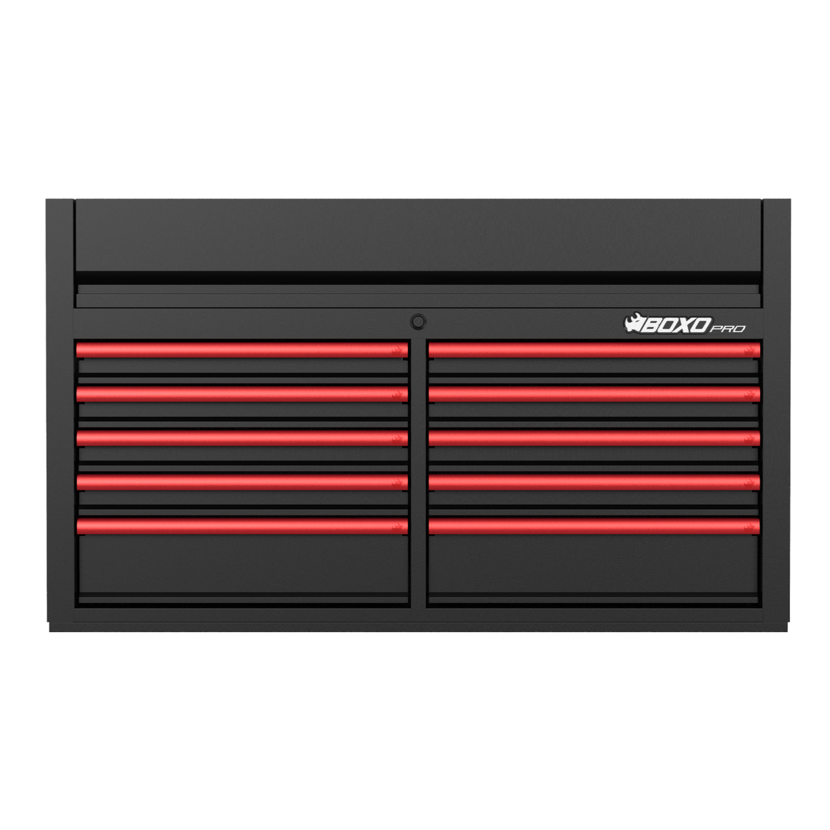 BOXO PRO 53" Matte 10 Drawer Top Box - Various Trim Options Available