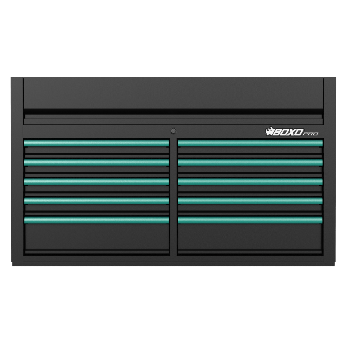 BOXO PRO 53" Gloss Finish 10 Drawer Top Box - Various Trim Options Available