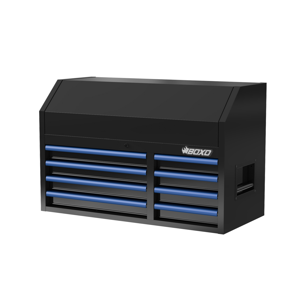 BOXO 41" 8 Drawer Top Box with Drawer Trim Pack - Black Body with Coloured Trim Pack
