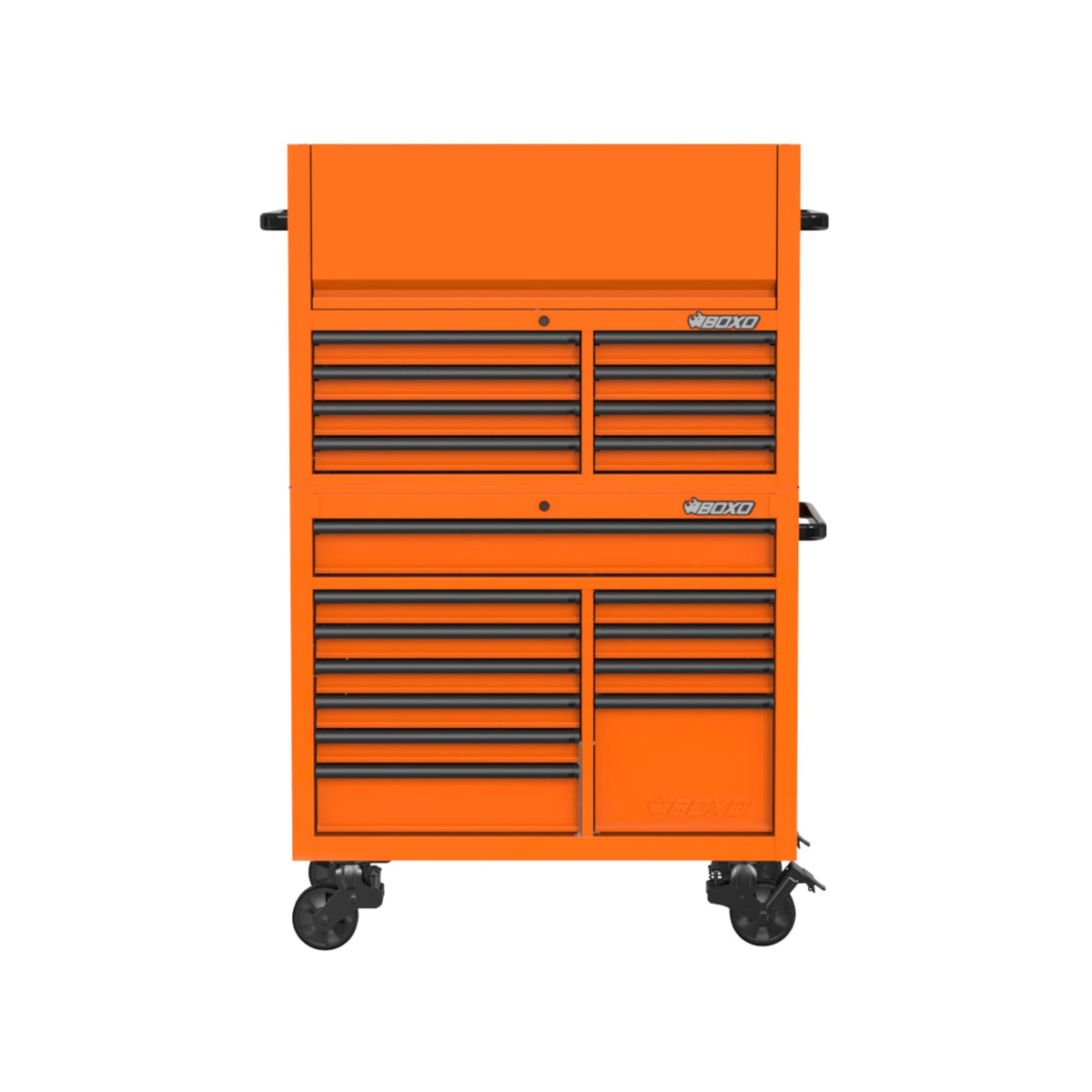 BOXO 45‚Äù 19 Drawer Toolbox Stack (Limited Edition Orange)