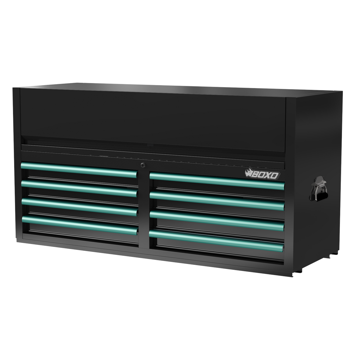 BOXO 53" 8 Drawer Top Box with Drawer Trim Pack - Black Body with Trim Colour Options
