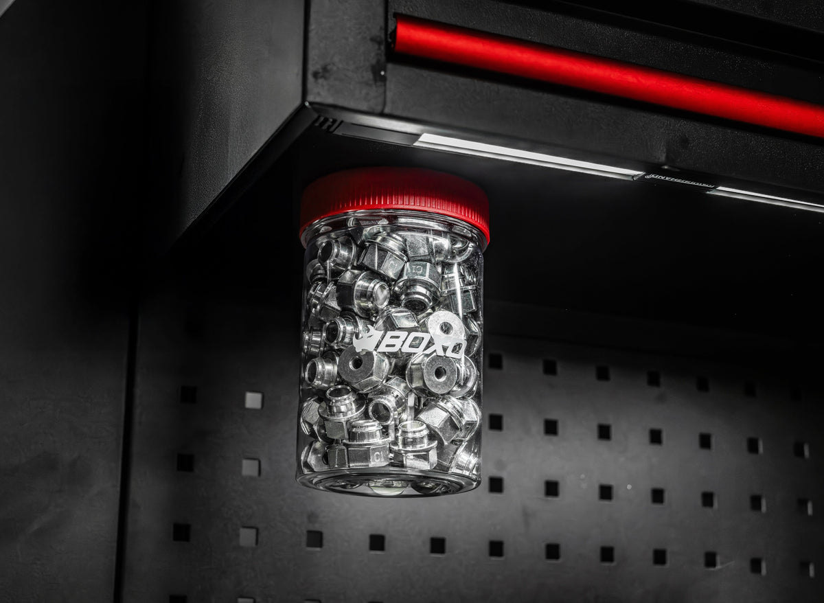 BOXO Magnetic Plastic Jar