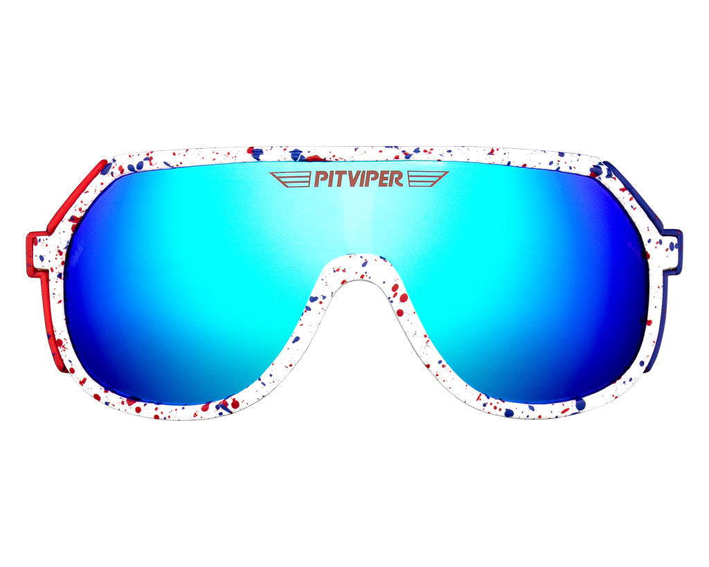 / Z87+ Blue | The Merika Grand Prix with a Z87+ Blue Lens from Pit Viper Sunglasses
