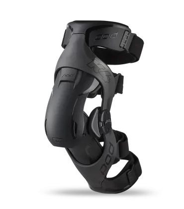K4 2.0 Knee Brace Black Pair on White Background