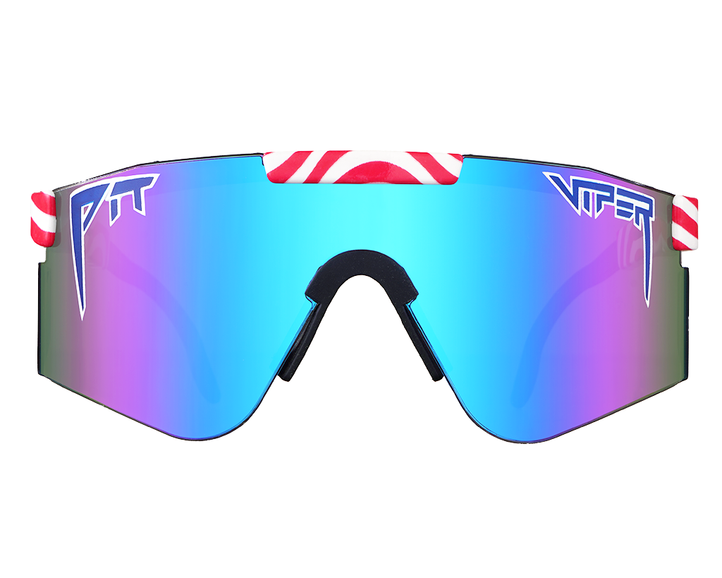 Ronnie Mac Double Wide sunglasses on white background