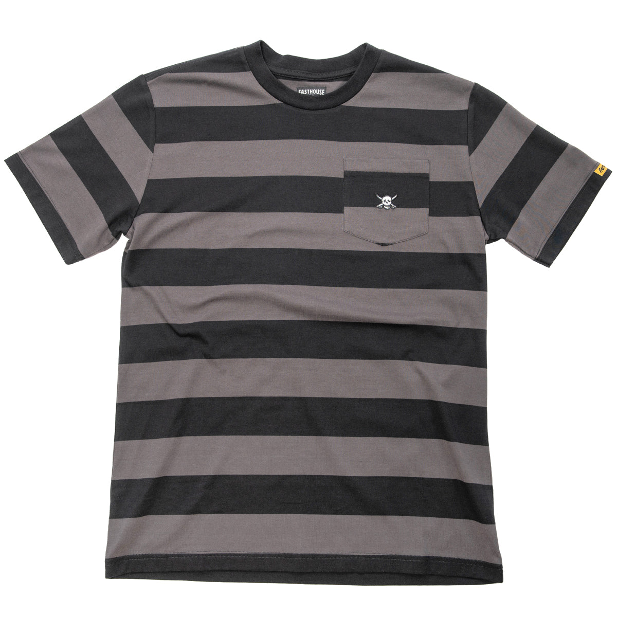 Rufus Yarn Dye Tee - Black