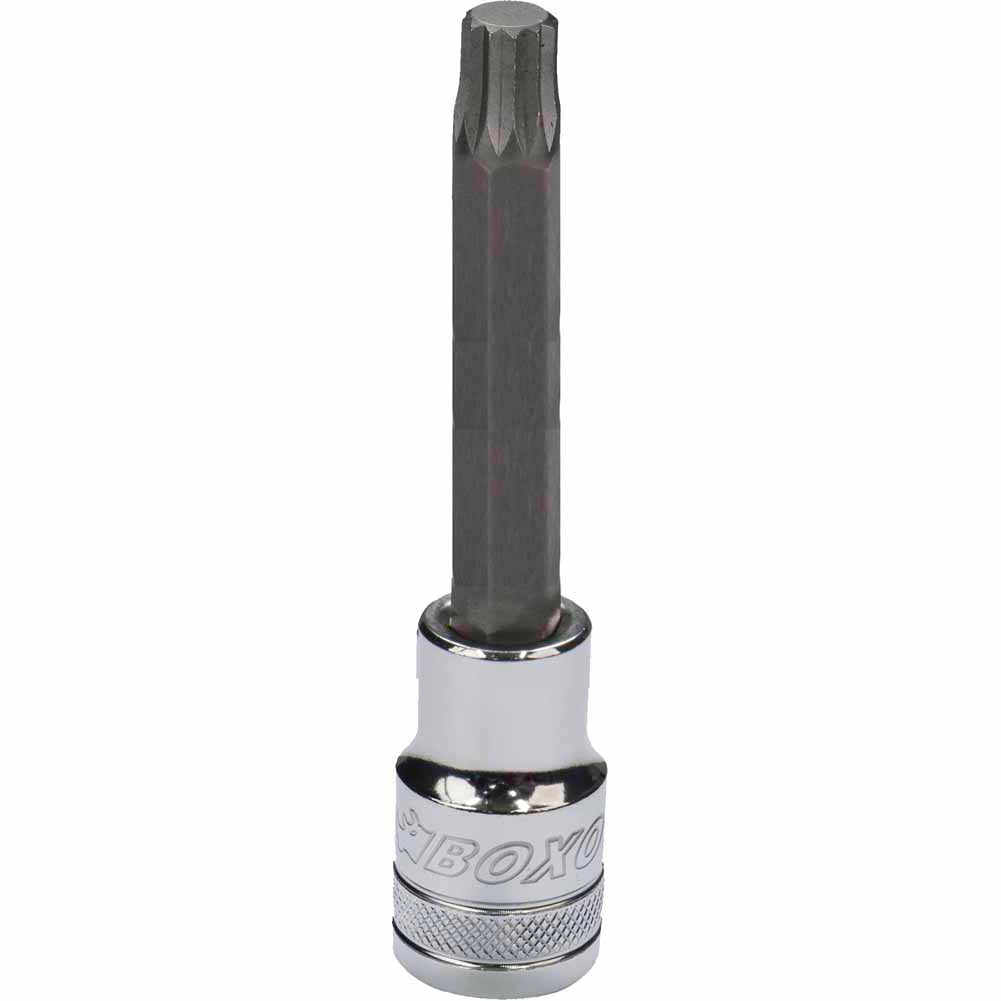 BOXO 1/2" Long Spline Bit Sockets - Sizes M5 to M18