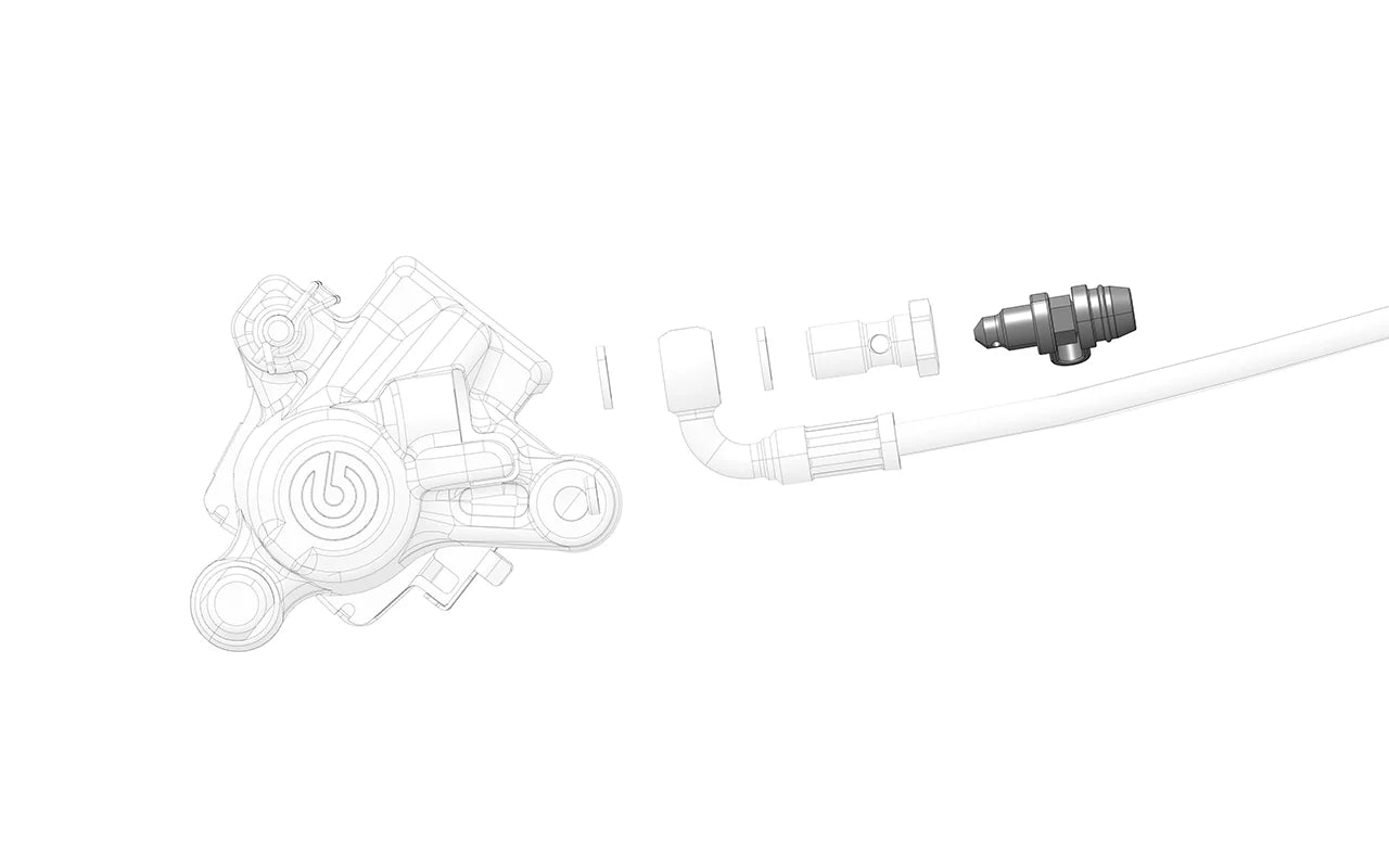 Rear Brake caliper bleeder + cover
