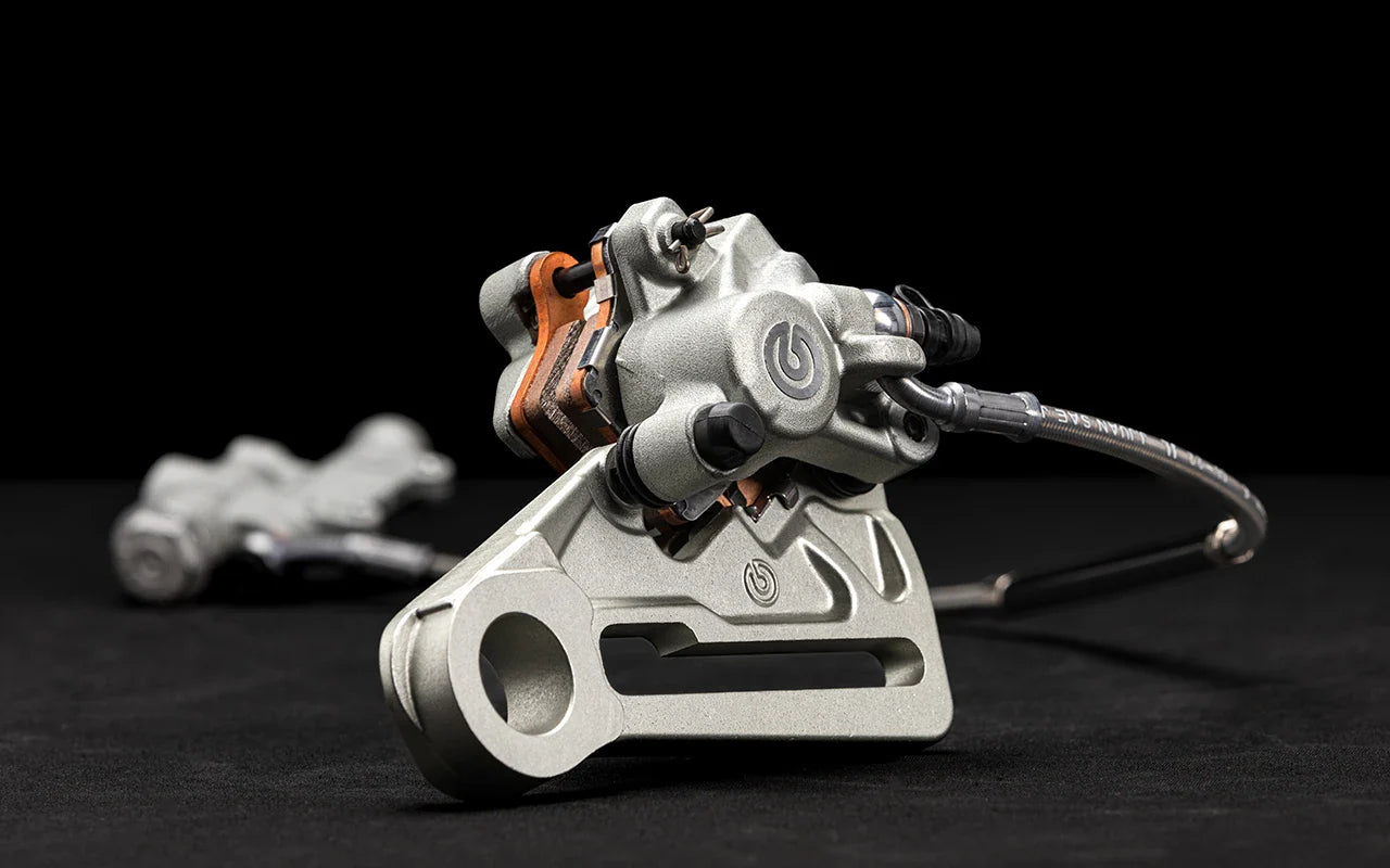 Rear footbrake assembly (excluding pedal assembly)