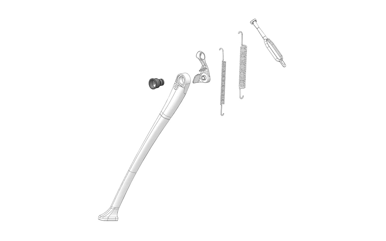 Side stand short bushing