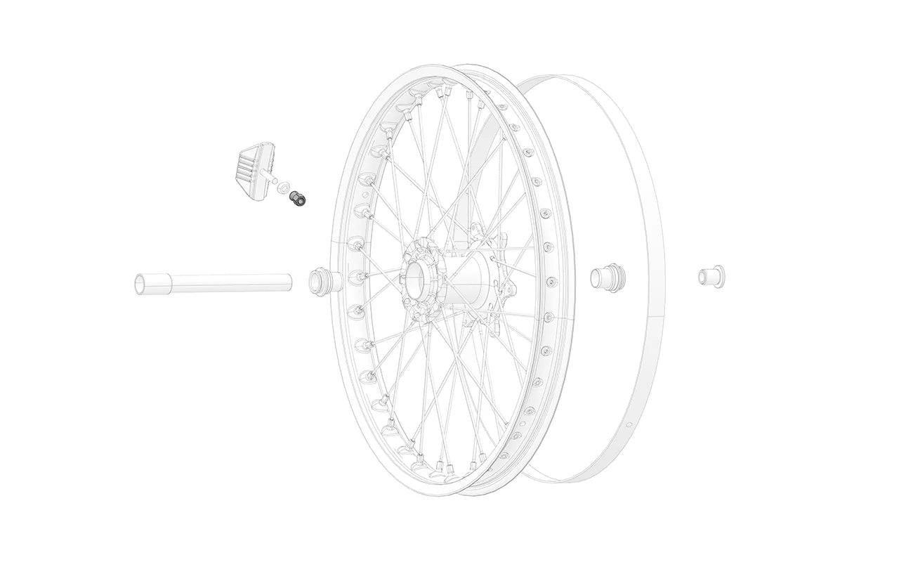 Rim lock nut