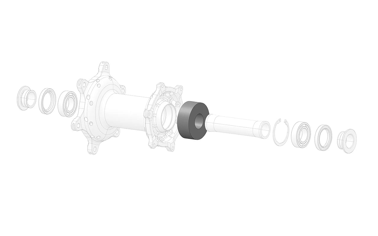 Rear Hub Interior centering Bushing Foam
