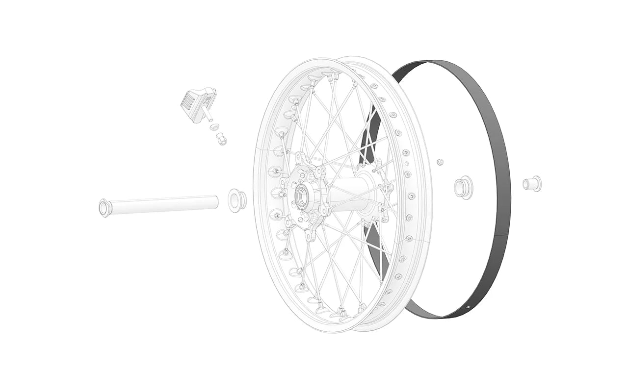Rim band 19" rear