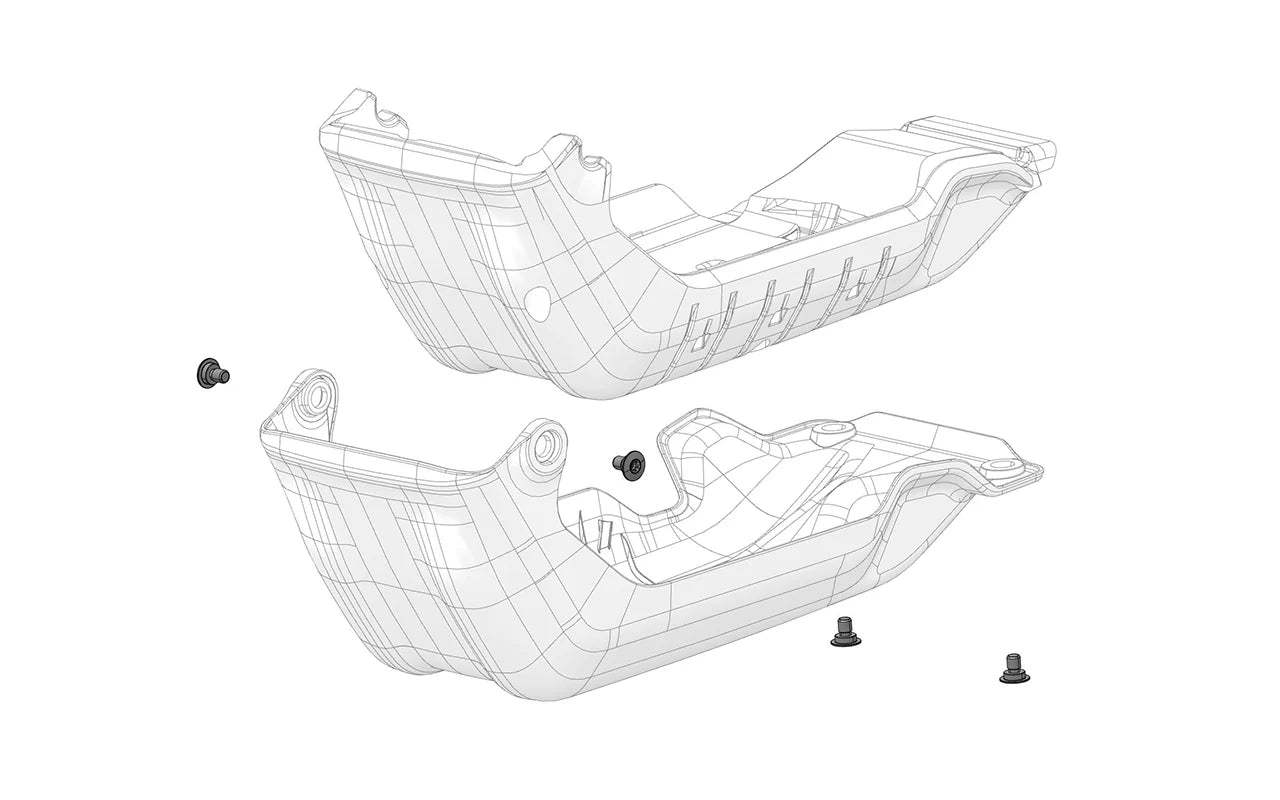 Skid plate screw
