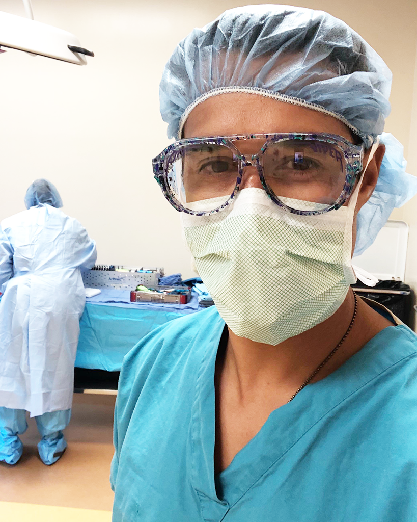 Lifestyle - surgeon in pit vipers