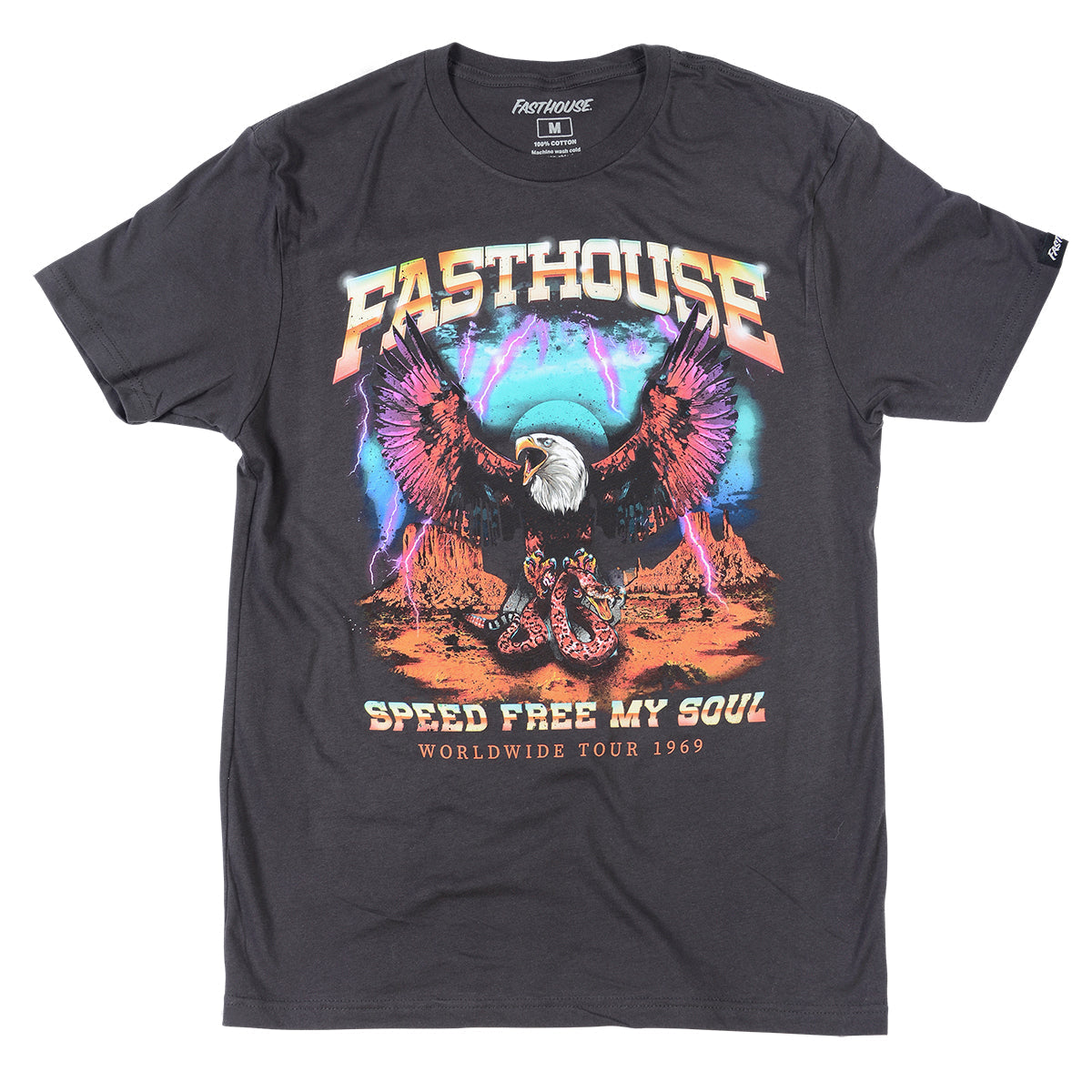 Tour 1969 Tee - Washed Black
