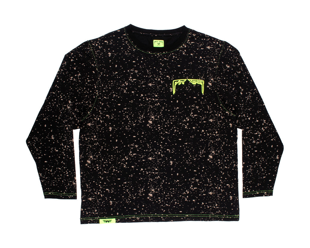 Underground Key Player Long Sleeve Tee on model showcasing front design